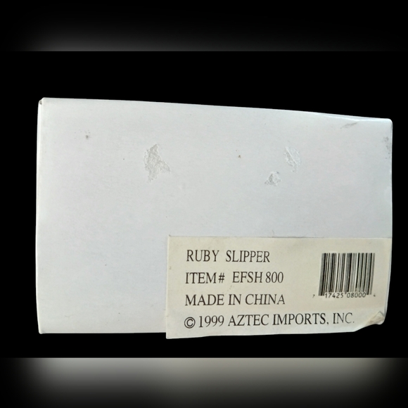 NICK NACK Ruby Red Slipper by Fète NIB - Picture 6 of 6